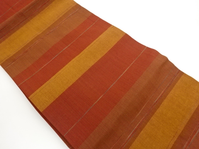 JAPANESE KIMONO / NAGOYA OBI / WOVEN STRIPE 